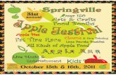 31st Annual Springville Apple Festival