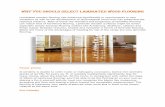 Why you should Select Laminated Wood Flooring