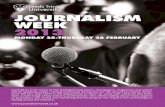 Leeds Trinity Journalism week 2013