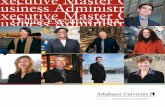Athabasca University Online Executive MBA Brochure