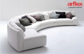 Arflex - Curved sofas