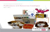Lancashire Professional Development Publication and Resources Catalogue 2012-2013