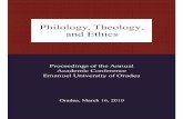 SCS Litere 2010 -  Phylology, Theology and Ethics