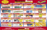 SuperSave Discount Pharmacy August 2010 SALE