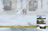 Williamson Park wedding brochure