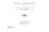 Self Enquiry (Book) - Ramana Maharsi