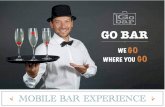 GO BAR Mobile Bar Experience