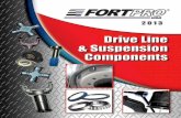 Fortpro Catalog: Drive Line & Suspension Components