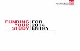 Funding Your Study 2014 - Staffordshire University