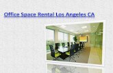 Office Space Rental Los Angeles CA