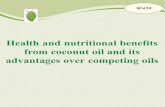 Health & Nutritional Benefits, coconut board of india