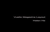 Vuelto magazine layout