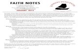 Faith Notes January 2014