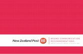 NZ Post - Brand Recomendations (2009)