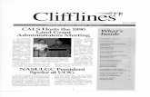 Clifflines Fall 2000