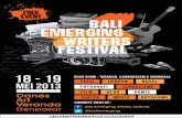 2013 Bali Emerging Writers Festival Program