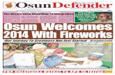Osun Defender - January 4th, 2014 Edition