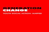 Generation Change, social action: mapped