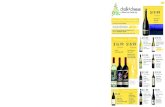 Chalk&Cheese Christmas Wine Brochure
