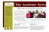 The Academy News -- April 6, 2012