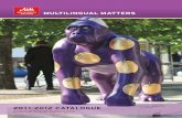 Multilingual Matters catalogue 2011-2012