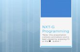NXT-G Line Follower Presentation