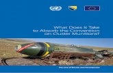What does it take to absorb the Convention on Cluster Munitions?