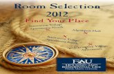 2012-2013 Room Selection Brochure
