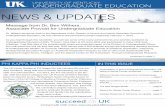 Undergraduate Education Newsletter, Spring 2014