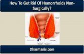 How To Get Rid Of Hemorrhoids Non-Surgically?