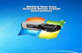 Bosch Web Cam Install Instructions