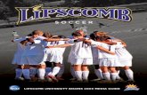 2009 Lipscomb Men's Soccer Media Guide