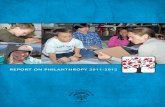 2011-2012 Report On Philanthropy
