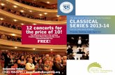 Classical Season 2013-14 Brochure