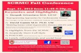 SCRMC Fall Conference II Flyer