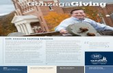 Gonzaga Giving Winter 2013 Newsletter