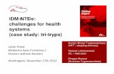 IDM-NTDs: Challenges for Health Systems