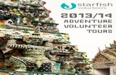Starfish Volunteers Brochure 2013/14