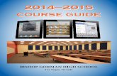 Bishop Gorman High School 2014-2015 Course Guide
