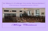 St Marys College Society Christmas Supplement 2011