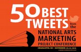 50 Best Tweets from the 2012 National Arts Marketing Project Conference