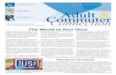 Adult and Commuter Connection October Newsletter