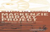 Mackenzie Library Project brochure