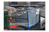 Time&temperature of processing eva film laminated glass