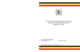 Uganda Petrolium Exploration and Production regulations
