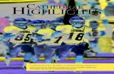 Cathedral High School - Fall Winter Highlights 2012