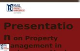 Reliable property management services!