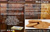 Lituanica November 2012 Recipe Peanut Cookies