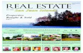Real Estate in the San Juan Islands - November Real Estate Guide