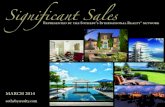 Significant sales 3 2014